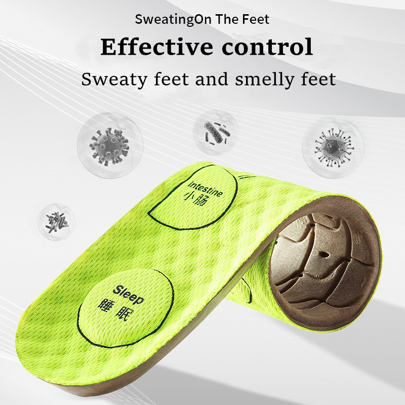 Acupressure on Foot Insoles For Shoes Breathable Deodorant Sport Insoles for Medical Comfortable Running Shoe Sole Acupressure on Foot Insoles For Shoes Breathable Deodorant Sport Insoles for Medical Comfortable Running Shoe Sole