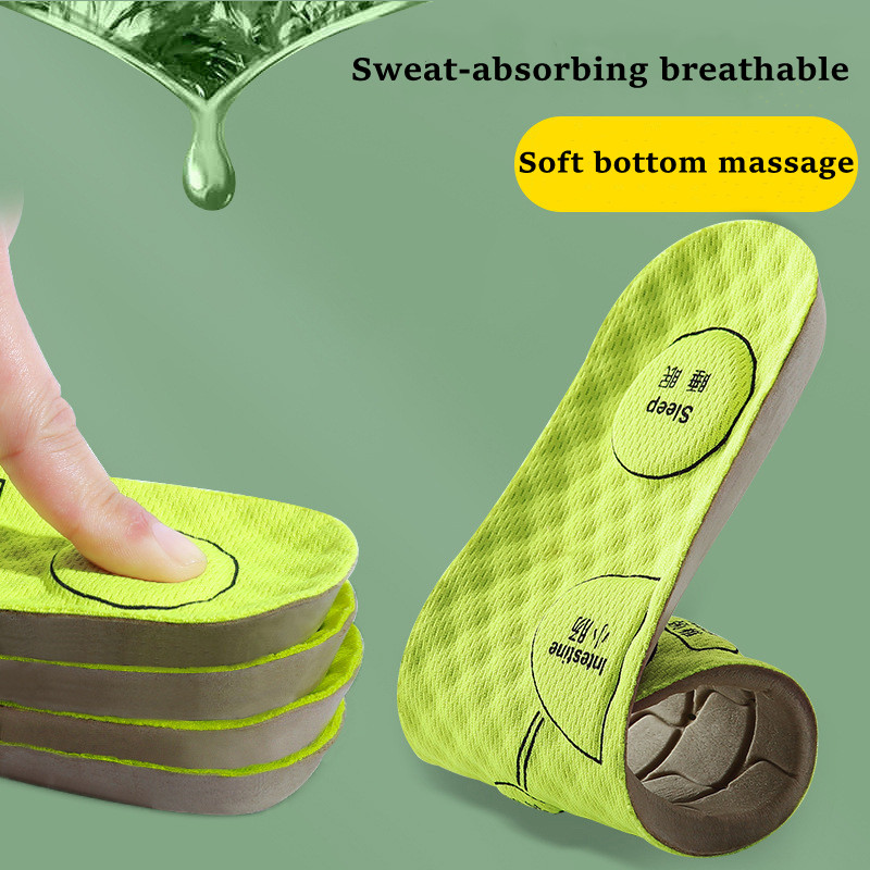 Acupressure on Foot Insoles For Shoes Breathable Deodorant Sport Insoles for Medical Comfortable Running Shoe Sole Acupressure on Foot Insoles For Shoes Breathable Deodorant Sport Insoles for Medical Comfortable Running Shoe Sole