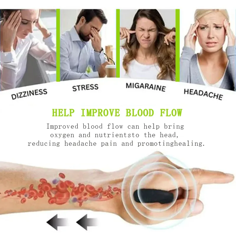 Acupressure Point Clip Clip to Lower Blood Sugar Tiger Mouth Thumb Acupoint Massage Clip Magnetic Relief Tension