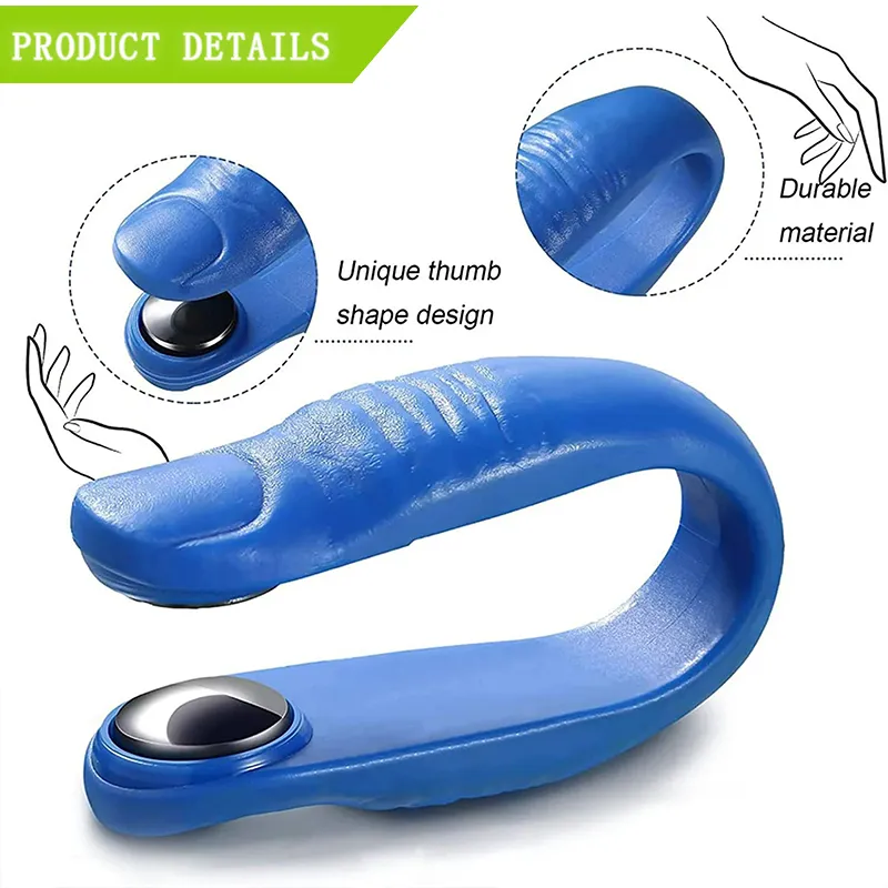 Acupressure Point Clip Clip to Lower Blood Sugar Tiger Mouth Thumb Acupoint Massage Clip Magnetic Relief Tension