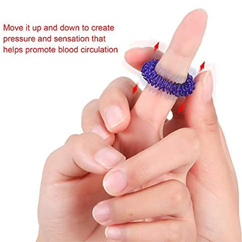 Acupressure Rings for Fingers (15Pcs)