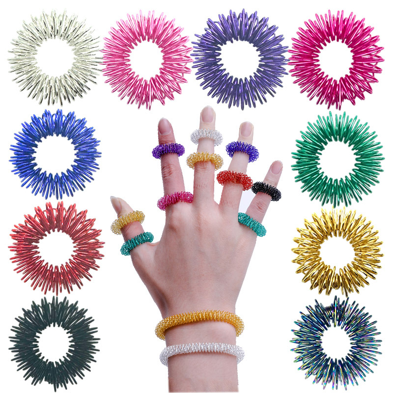 Acupressure Rings for Fingers (15Pcs)