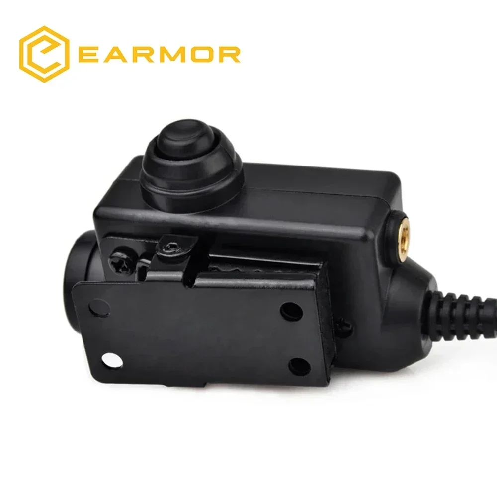 Adapter Airsoft Tactical Headset Kenwood(for baofeng) Plug Tactical Headset Accessory