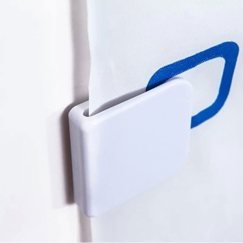 Adhesive Shower Curtain Clips (2pcs) Adhesive Shower Curtain Clips (2pcs)