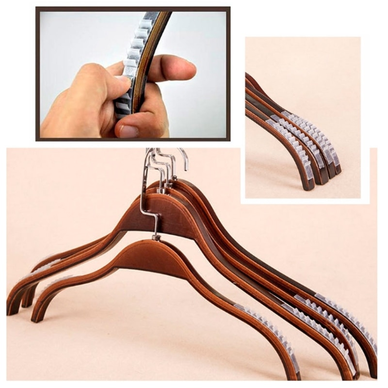 Adhesive Silicone Hanger Grips (66pcs) Adhesive Silicone Hanger Grips (66pcs)