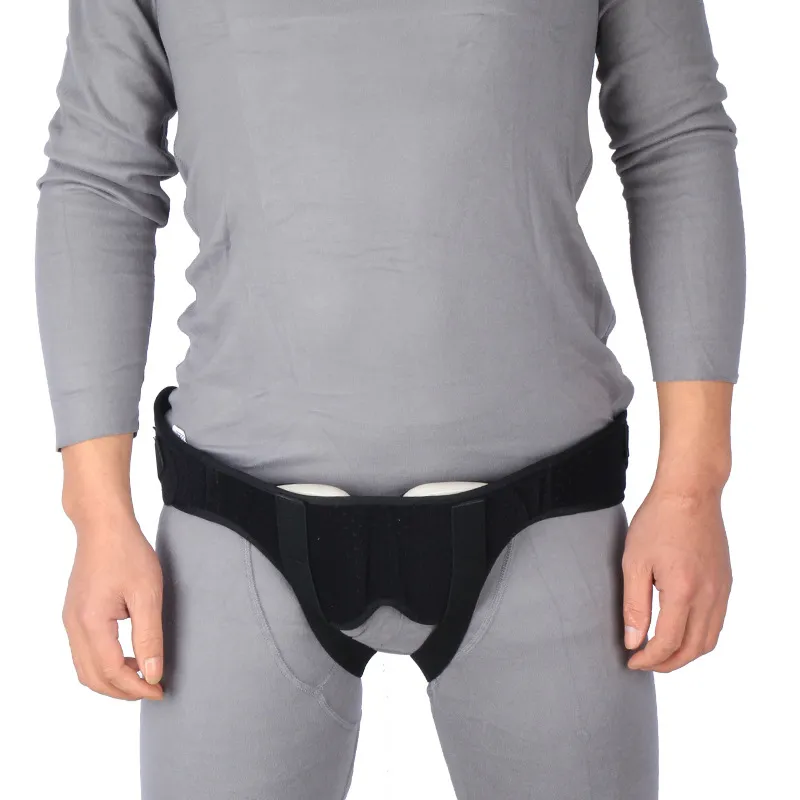 Adjustable Adult Hernia Belt Man Inguinal Groin Support Inflatable Hernia Bag with 2 Removable Compression Pads Pain Adjustable Adult Hernia Belt Man Inguinal Groin Support Inflatable Hernia Bag with 2 Removable Compression Pads Pain