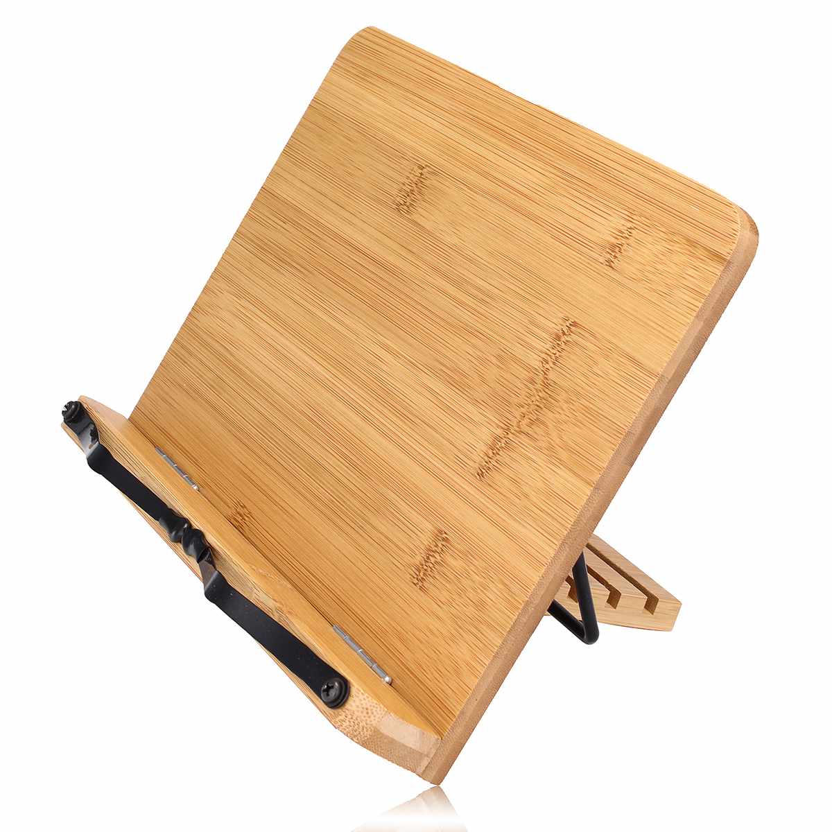 Adjustable Bamboo Book Stand