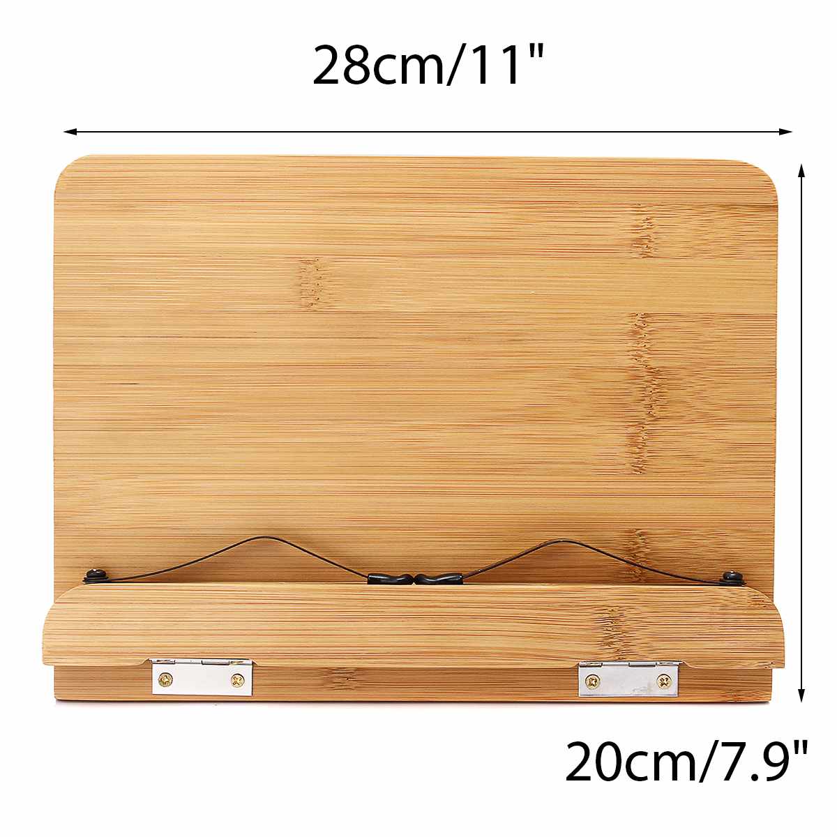 Adjustable Bamboo Book Stand