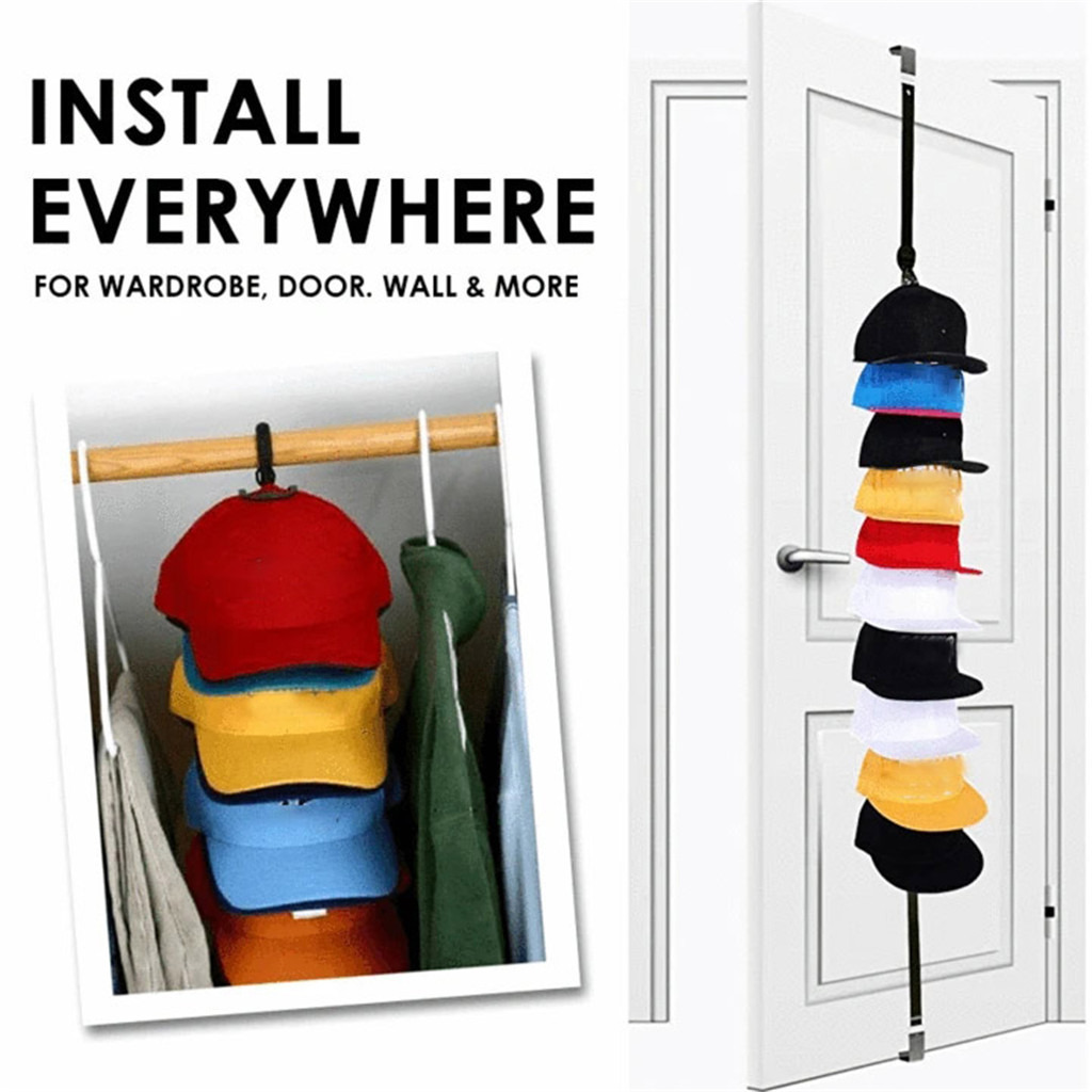 Adjustable Baseball Cap Hanger Adjustable Baseball Cap Hanger