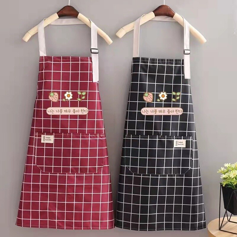 Adjustable Bib Apron with Pocket Adjustable Bib Apron with Pocket