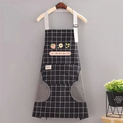 Adjustable Bib Apron with Pocket Adjustable Bib Apron with Pocket