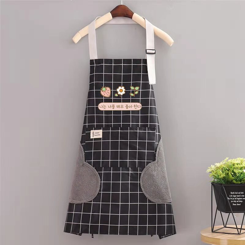 Adjustable Bib Apron with Pocket Adjustable Bib Apron with Pocket