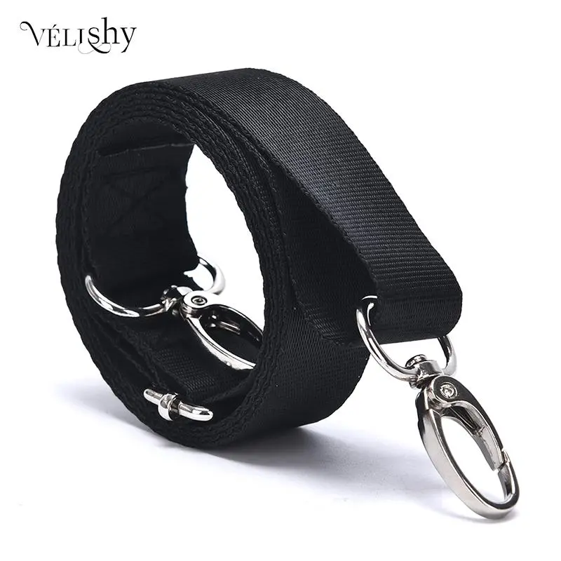 Adjustable Black Nylon Bag Strap Adjustable Black Nylon Bag Strap