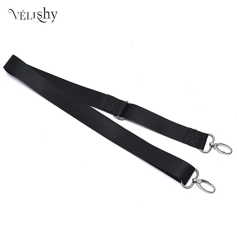 Adjustable Black Nylon Bag Strap Adjustable Black Nylon Bag Strap