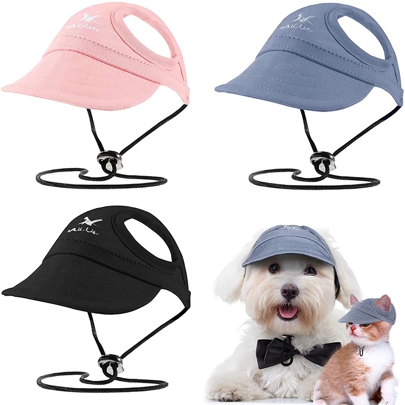 Adjustable Canvas Dog Sunhat Adjustable Canvas Dog Sunhat