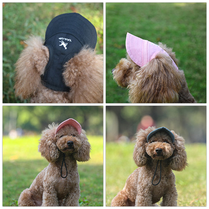 Adjustable Canvas Dog Sunhat Adjustable Canvas Dog Sunhat