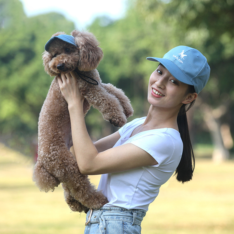 Adjustable Canvas Dog Sunhat Adjustable Canvas Dog Sunhat