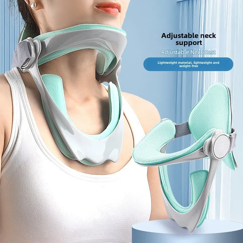 Adjustable Cervical Traction Device Posture Corrector Cervical Collar Neck Braces Support Stretcher Spine Protector Adjustable Cervical Traction Device Posture Corrector Cervical Collar Neck Braces Support Stretcher Spine Protector