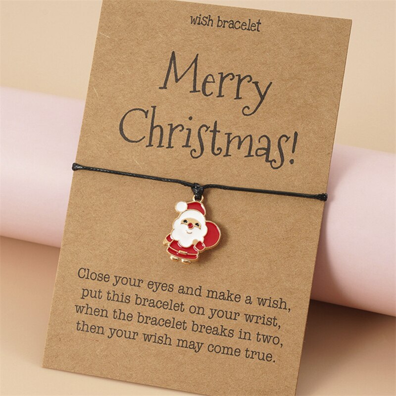 Adjustable Christmas Charm Bracelet Adjustable Christmas Charm Bracelet