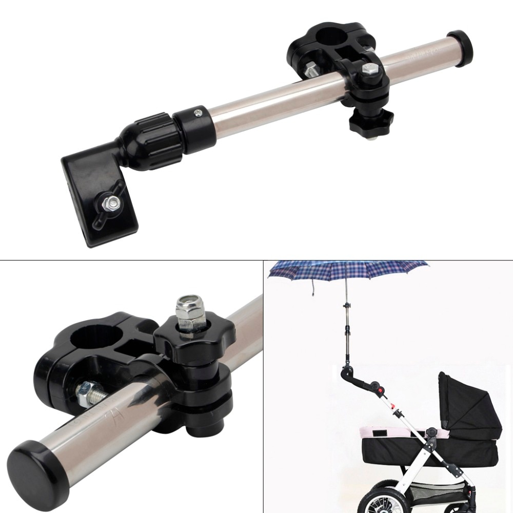 Adjustable Clamp On Stroller Umbrella Holder Adjustable Clamp On Stroller Umbrella Holder