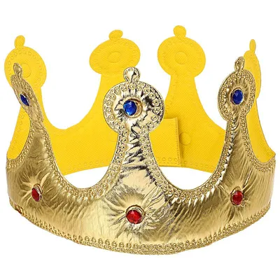 Adjustable Cloth Crown Birthday Hat Adjustable Cloth Crown Birthday Hat