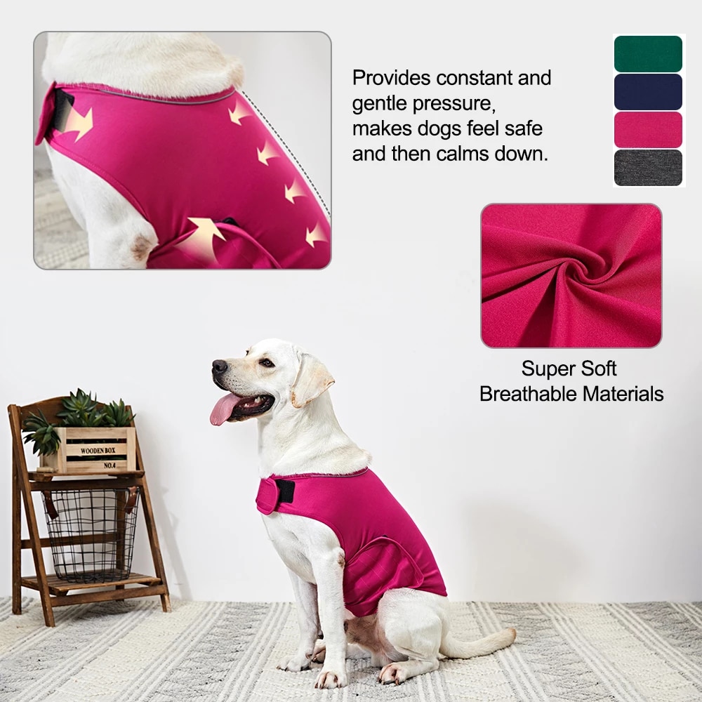 Adjustable Cloth Dog Anxiety Vest