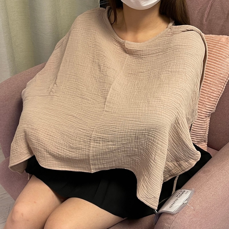 Adjustable Cotton Breastfeeding Cover Up