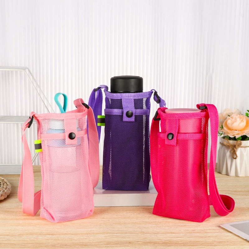 Adjustable Crossbody Water Bottle Holder