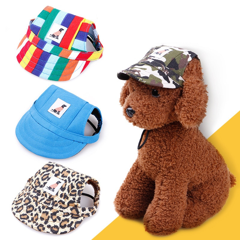 Adjustable Dog Ball Cap Adjustable Dog Ball Cap