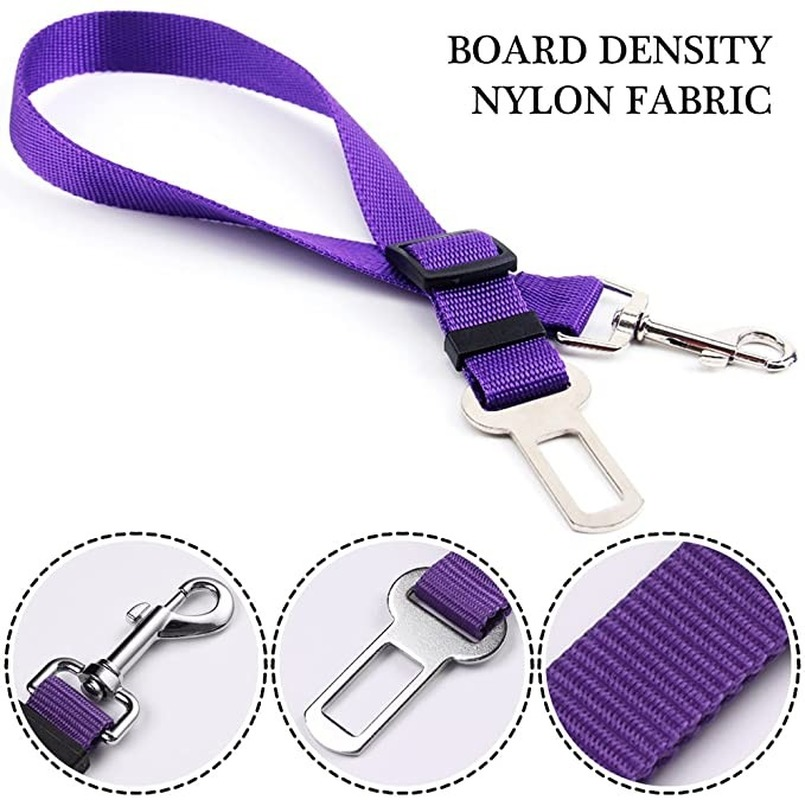 Adjustable Dog Car Leash Seat Belt Adjustable Dog Car Leash Seat Belt