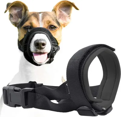 Adjustable Dog Mouth Guard, Dog Muzzle with soft substrate,Prevents Biting and eat by mistake. Adjustable Dog Mouth Guard, Dog Muzzle with soft substrate,Prevents Biting and eat by mistake.