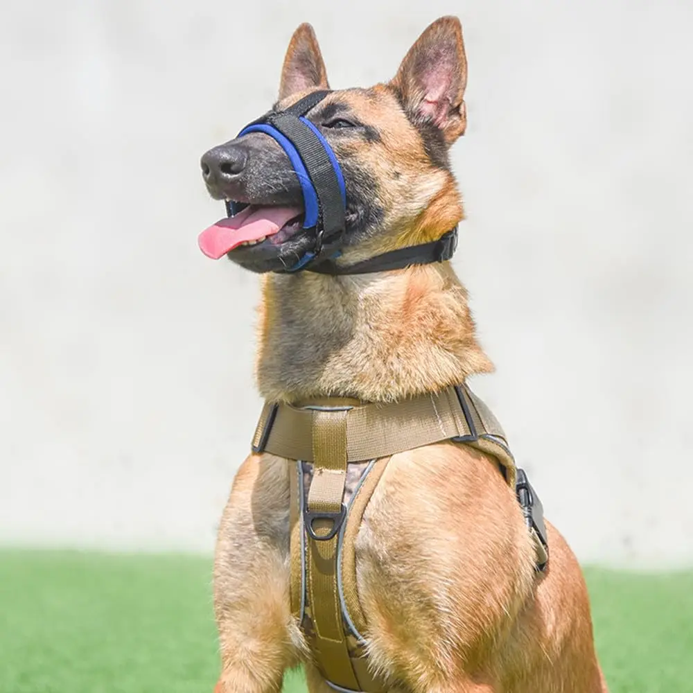 Adjustable Dog Mouth Guard, Dog Muzzle with soft substrate,Prevents Biting and eat by mistake. Adjustable Dog Mouth Guard, Dog Muzzle with soft substrate,Prevents Biting and eat by mistake.