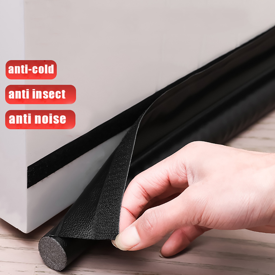 Adjustable Door Bottom Seal Strip Weatherstrip Under Door Draft Stopper Anti-Cold One Side Gap Blocker Foam Weather Adjustable Door Bottom Seal Strip Weatherstrip Under Door Draft Stopper Anti-Cold One Side Gap Blocker Foam Weather
