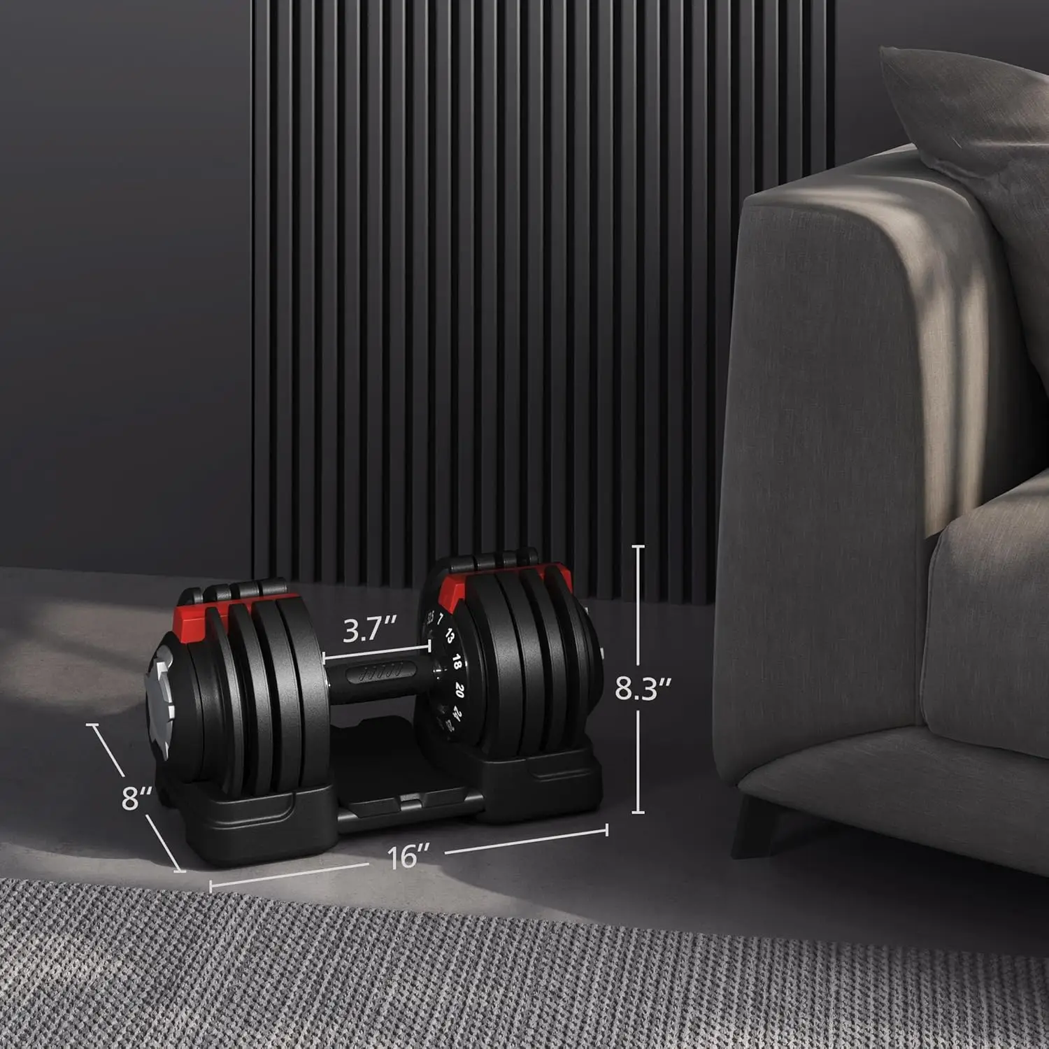 Adjustable Dumbbell Set 28/40/52.5/90LBS Adjustable Dumbbells Fast Adjust Dumbbell Weight Set Adjustable Dumbbell Set 28/40/52.5/90LBS Adjustable Dumbbells Fast Adjust Dumbbell Weight Set