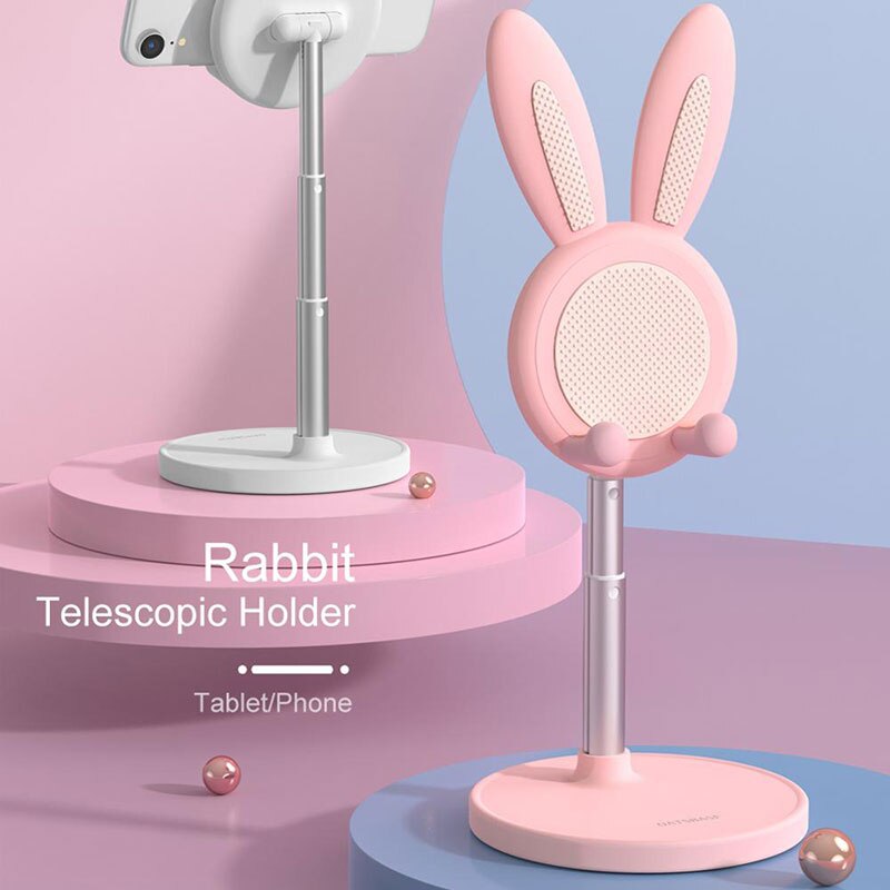 Adjustable Ergonomic Bunny Phone Stand Adjustable Ergonomic Bunny Phone Stand