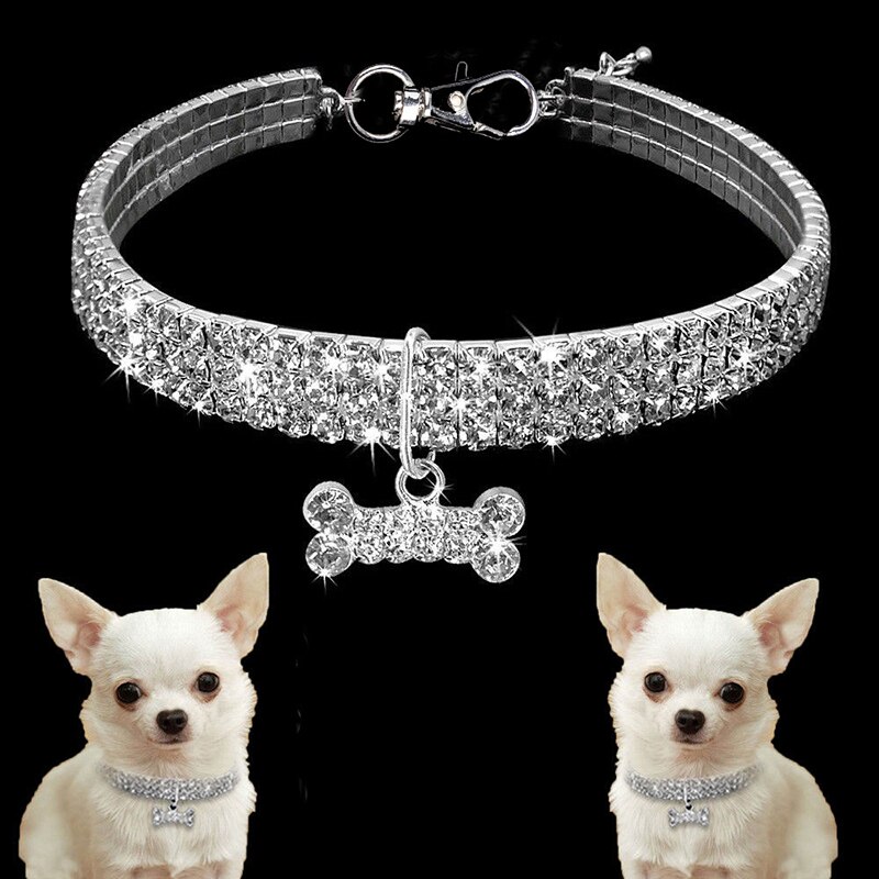 Adjustable Fancy Rhinestone Dog Collar Adjustable Fancy Rhinestone Dog Collar