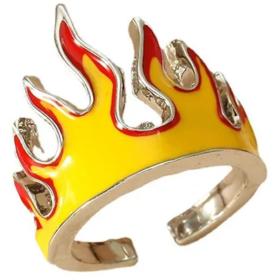 Adjustable Fashionable Flame Ring Adjustable Fashionable Flame Ring