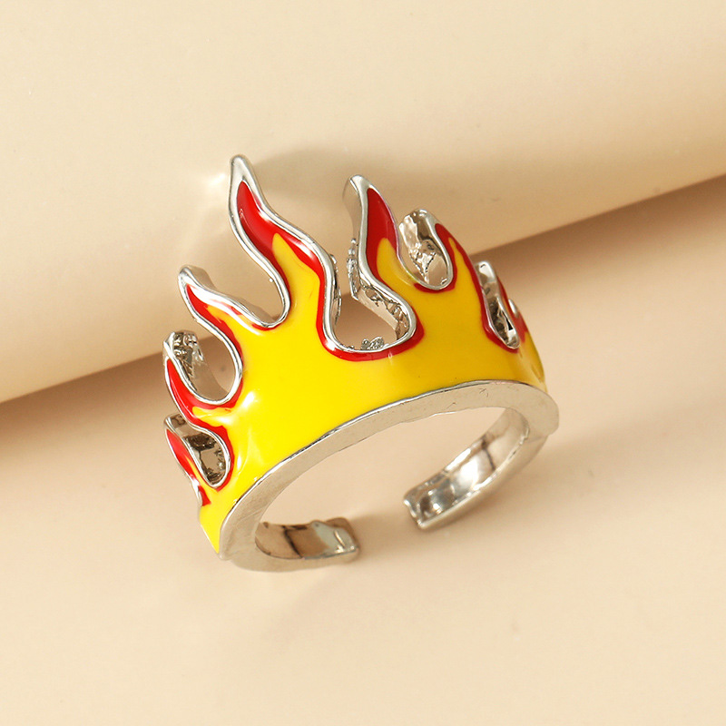 Adjustable Fashionable Flame Ring Adjustable Fashionable Flame Ring