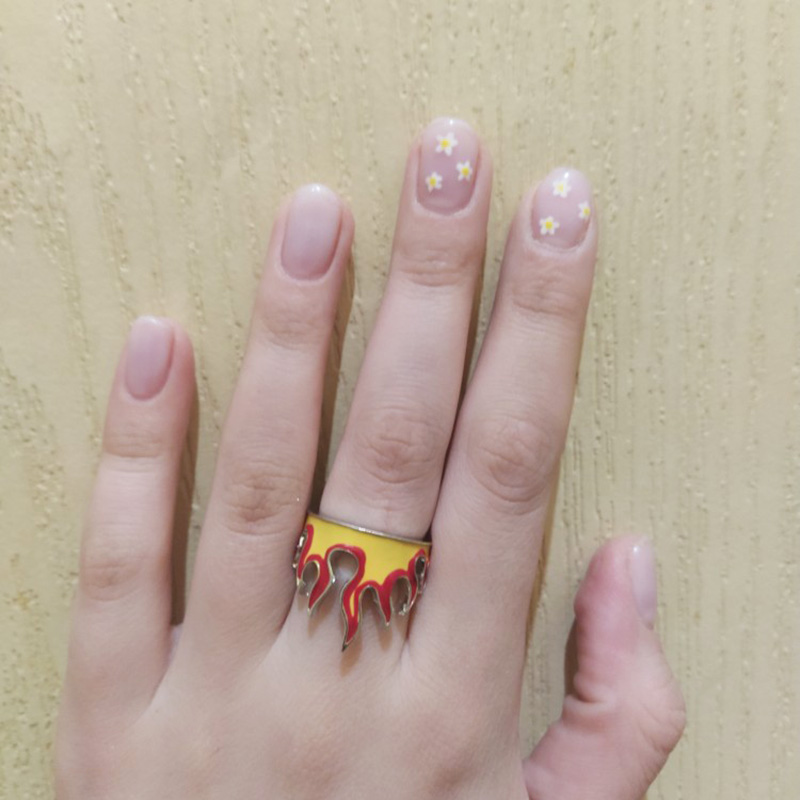 Adjustable Fashionable Flame Ring Adjustable Fashionable Flame Ring