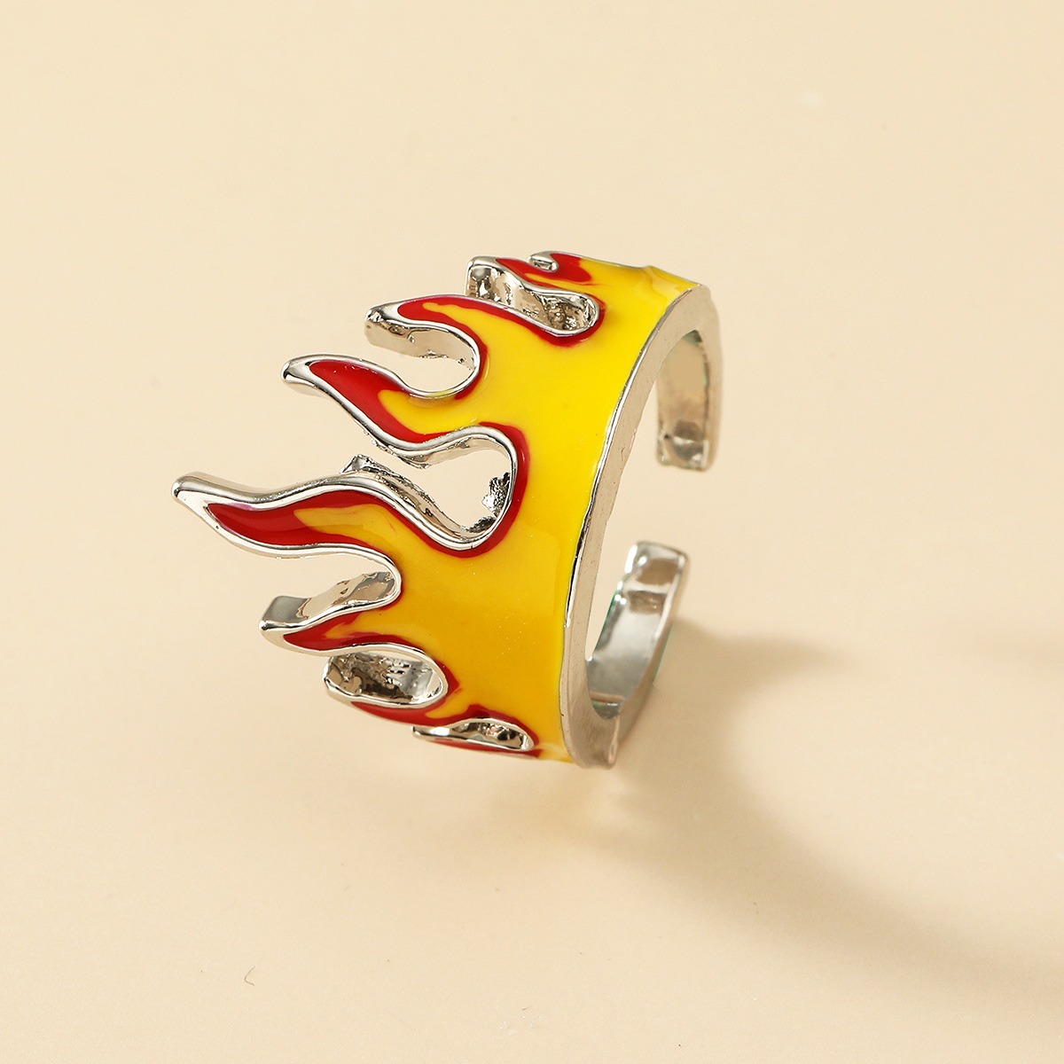 Adjustable Fashionable Flame Ring Adjustable Fashionable Flame Ring