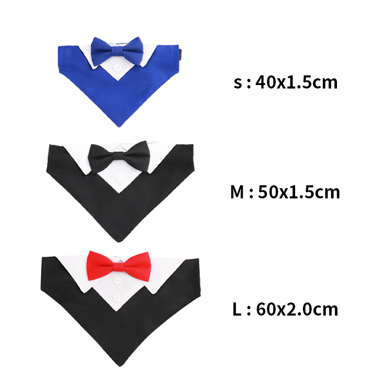 Adjustable Formal Dog Wedding Bow Tie