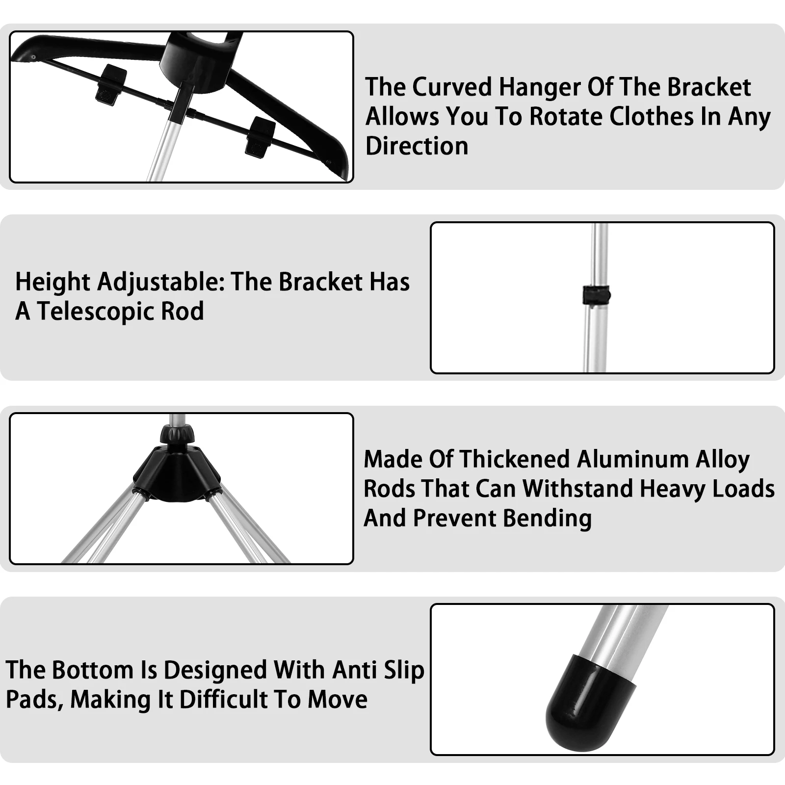 Adjustable Garment Hanger for Steaming Adjustable Garment Hanger for Steaming