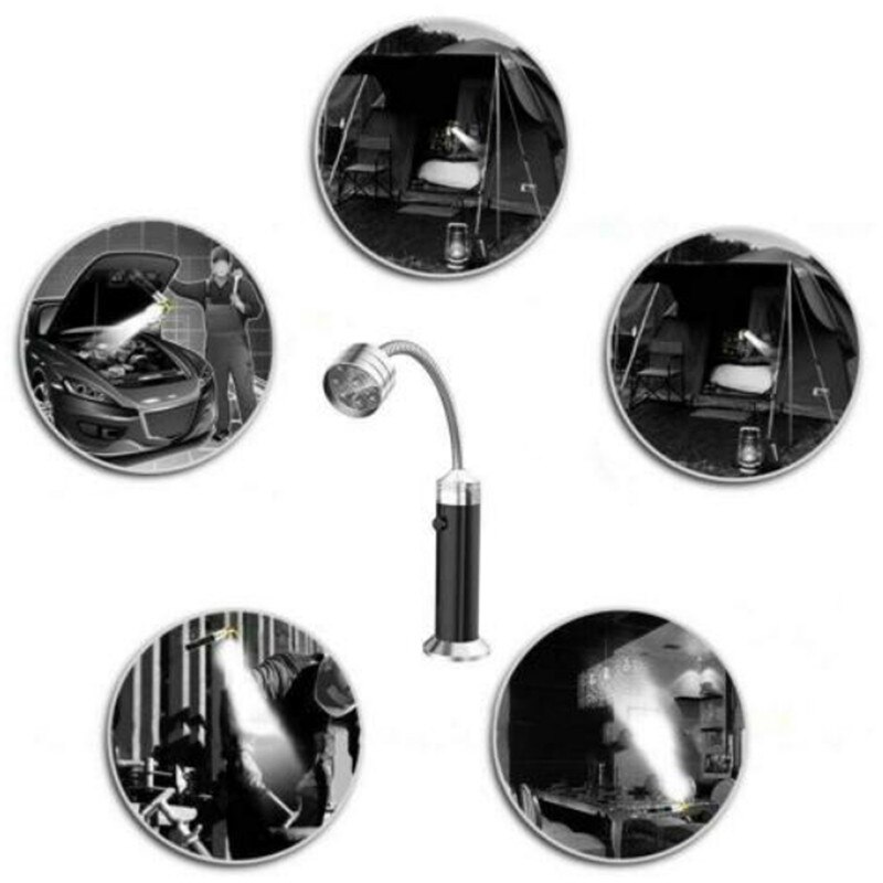 Adjustable Head Magnetic Grill Light (2pcs)
