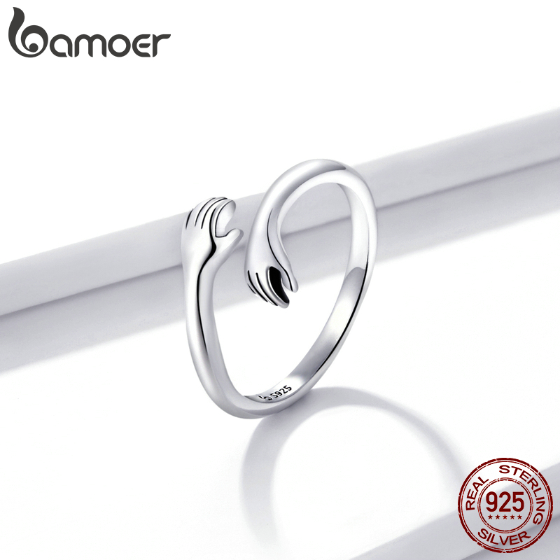 Adjustable Hugging Hands Ring Adjustable Hugging Hands Ring