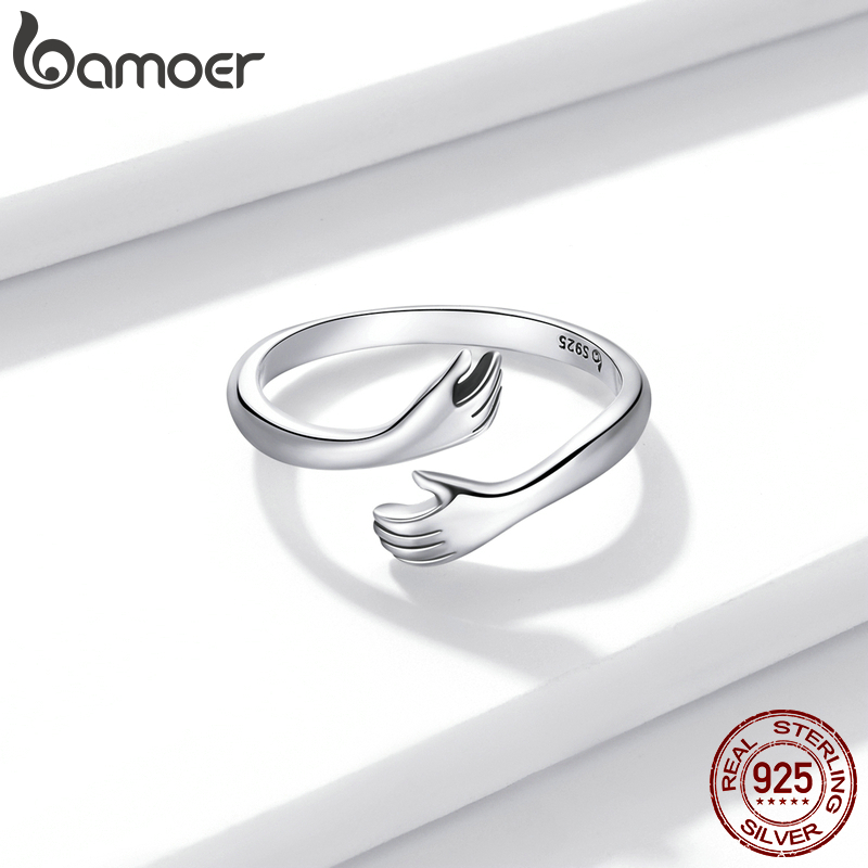 Adjustable Hugging Hands Ring Adjustable Hugging Hands Ring