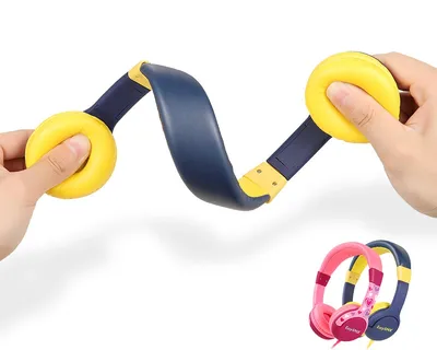 Adjustable Kids Headphone Flexible Design Adjustable Kids Headphone Flexible Design