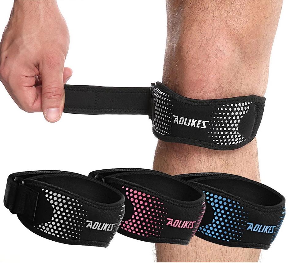 Adjustable Knee Pad Knee Pain Relief Patella Stabilizer Brace Support for Hiking Soccer Basketball Running Sport Adjustable Knee Pad Knee Pain Relief Patella Stabilizer Brace Support for Hiking Soccer Basketball Running Sport