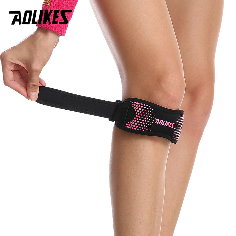 Adjustable Knee Pad Knee Pain Relief Patella Stabilizer Brace Support for Hiking Soccer Basketball Running Sport Adjustable Knee Pad Knee Pain Relief Patella Stabilizer Brace Support for Hiking Soccer Basketball Running Sport