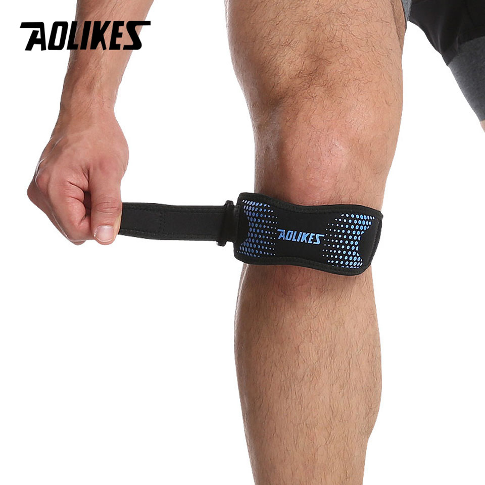 Adjustable Knee Pad Knee Pain Relief Patella Stabilizer Brace Support for Hiking Soccer Basketball Running Sport Adjustable Knee Pad Knee Pain Relief Patella Stabilizer Brace Support for Hiking Soccer Basketball Running Sport