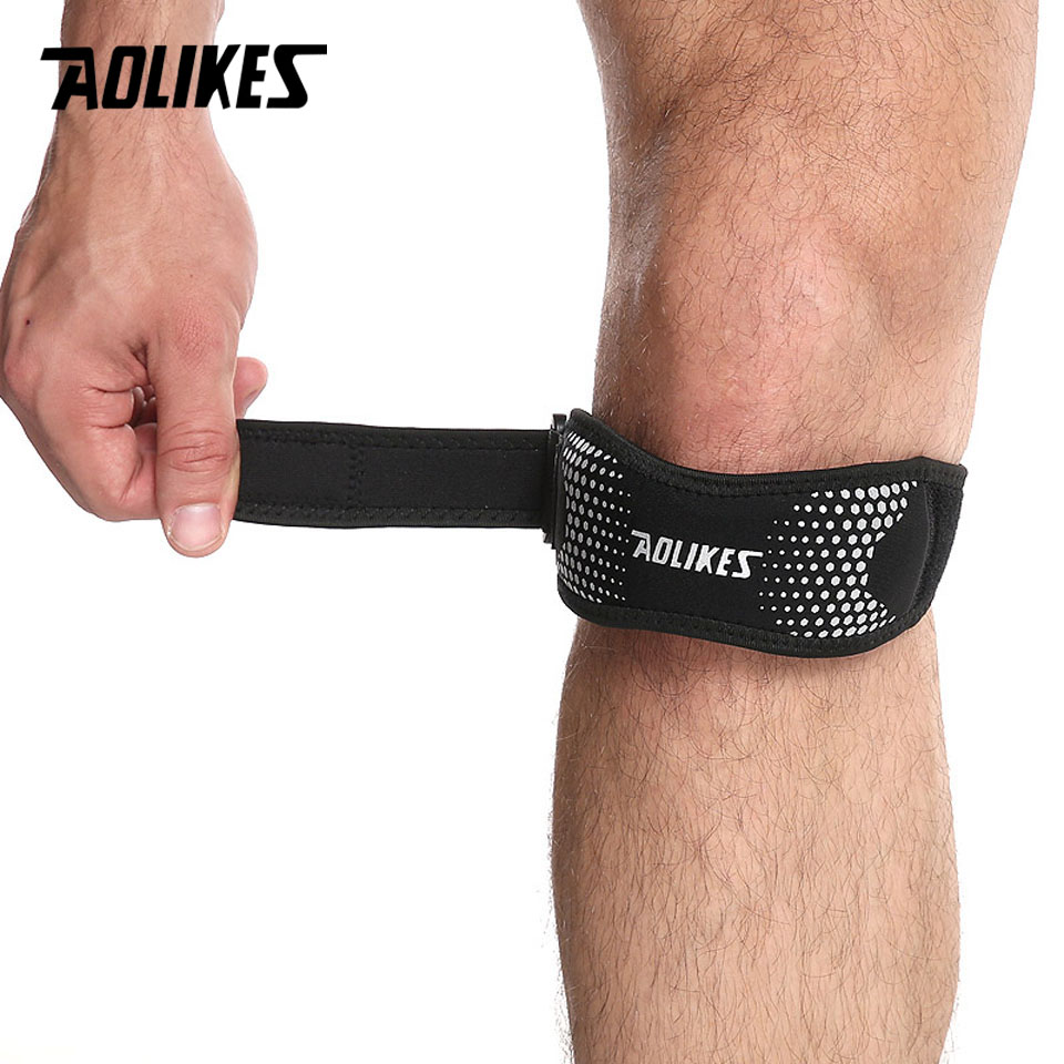 Adjustable Knee Pad Knee Pain Relief Patella Stabilizer Brace Support for Hiking Soccer Basketball Running Sport Adjustable Knee Pad Knee Pain Relief Patella Stabilizer Brace Support for Hiking Soccer Basketball Running Sport